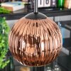 Ripoll Hanglamp, Kogellampje, Cluster hanglamp Koperkleurig, 3-lichts
