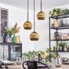 Ripoll Hanglamp, Kogellampje, Cluster hanglamp Goud, 3-lichts