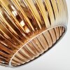 Ripoll Plafondlamp, Kogellampje Goud, 7-lichts