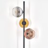 Ripoll Staande lamp Goud, Duidelijk, Koperkleurig, Rookkleurig, 3-lichts