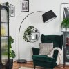 Bassagoda Staande lamp Chroom, Zwart, 1-licht