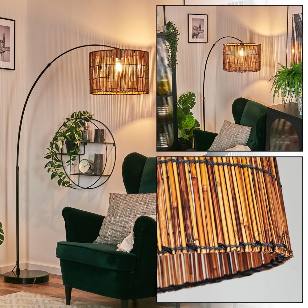Cando Staande lamp Chroom, Zwart, 1-licht main product photo