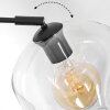 Ripoll Staande lamp, Booglampen Zwart, 1-licht