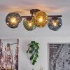 Ripoll Plafondlamp, Kogellampje Blauw, Goud, Groen, 4-lichts