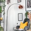 Ripoll Staande lamp, Booglampen Zwart, 1-licht