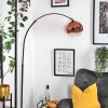 Ripoll Staande lamp, Booglampen Zwart, 1-licht