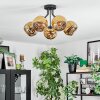 Ripoll Plafondlamp, Kogellampje Goud, 5-lichts