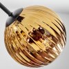 Ripoll Plafondlamp, Kogellampje Goud, 5-lichts