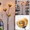 Ripoll Kogellampje, Staande lamp Goud, Duidelijk, 3-lichts