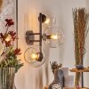 Koyoto Kogellampje, Wandlamp Duidelijk, 3-lichts
