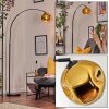Ripoll Staande lamp Zwart, 1-licht