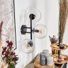 Koyoto Kogellampje, Wandlamp Duidelijk, 3-lichts