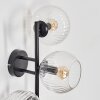 Koyoto Kogellampje, Wandlamp Duidelijk, 3-lichts