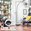 Ripoll Staande lamp, Booglampen Zwart, 1-licht