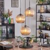 Koyoto Hanglamp, Kogellampje, Cluster hanglamp 30 cm Amber, 3-lichts