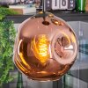 Ripoll Hanglamp, Kogellampje, Cluster hanglamp Blauw, Groen, Koperkleurig, 3-lichts