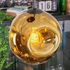 Ripoll Hanglamp, Kogellampje, Cluster hanglamp Goud, 3-lichts