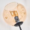 Ripoll Kogellampje, Staande lamp Amber, Duidelijk, Rookkleurig, 3-lichts