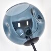 Ripoll Kogellampje, Staande lamp Blauw, Goud, Groen, 3-lichts