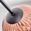 Ripoll Plafondlamp, Kogellampje Goud, Duidelijk, Koperkleurig, Rookkleurig, 3-lichts