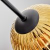 Koyoto Plafondlamp, Kogellampje 82 cm Goud, Duidelijk, 7-lichts