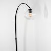 Ripoll Staande lamp, Booglampen Zwart, 1-licht