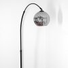 Ripoll Staande lamp, Booglampen Zwart, 1-licht