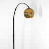 Ripoll Staande lamp, Booglampen Zwart, 1-licht