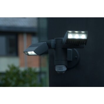 Lutec CORN Wandlamp voor buiten LED Antraciet, 6-lichts