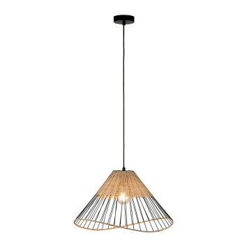 Leuchten-Direkt REED Hanglamp Hout licht, 1-licht Leuchten-Direkt REED Hanglamp Hout licht, 1-licht