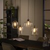 Polvero Hanglamp Oud zilver, 4-lichts