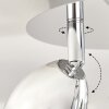 Morges Plafondlamp LED Chroom, 3-lichts