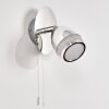 Morges Muurlamp LED Chroom, 1-licht