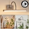 Morges Spiegellamp LED Chroom, 1-licht