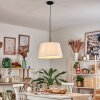 Bassagoda Hanglamp, Hanglamp Wit, 1-licht
