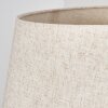 Bassagoda Hanglamp, Hanglamp Beige, Wit, 1-licht