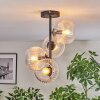 Koyoto Plafondlamp, Kogellampje 32 cm Duidelijk, 4-lichts