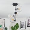 Koyoto Plafondlamp, Kogellampje 32 cm Duidelijk, 4-lichts