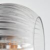 Koyoto Plafondlamp, Kogellampje 32 cm Duidelijk, Rookkleurig, 4-lichts