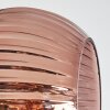 Koyoto Plafondlamp, Kogellampje Koperkleurig, 4-lichts