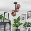 Koyoto Plafondlamp, Kogellampje Koperkleurig, 4-lichts