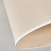 Bassagoda Plafondlamp Beige, Wit, 1-licht