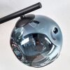 Ripoll Plafondlamp, Kogellampje Blauw, Groen, Koperkleurig, 4-lichts