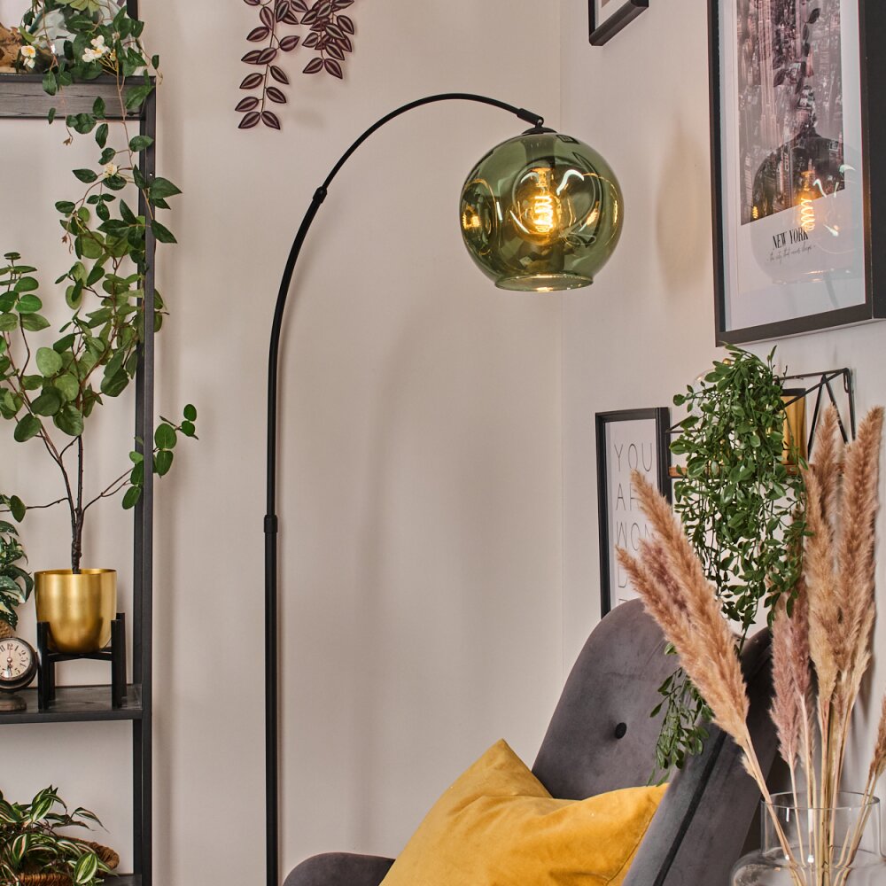 Ripoll Staande lamp Zwart, 1-licht