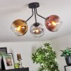 Koyoto Plafondlamp, Kogellampje 42 cm Goud, Duidelijk, Koperkleurig, Rookkleurig, 3-lichts