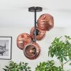 Ripoll Plafondlamp, Kogellampje Koperkleurig, 4-lichts
