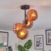 Ripoll Plafondlamp, Kogellampje Koperkleurig, 4-lichts