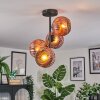 Ripoll Plafondlamp, Kogellampje Koperkleurig, 4-lichts