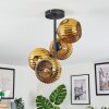 Ripoll Plafondlamp, Kogellampje Goud, 4-lichts