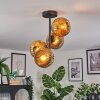 Ripoll Plafondlamp, Kogellampje Goud, 4-lichts